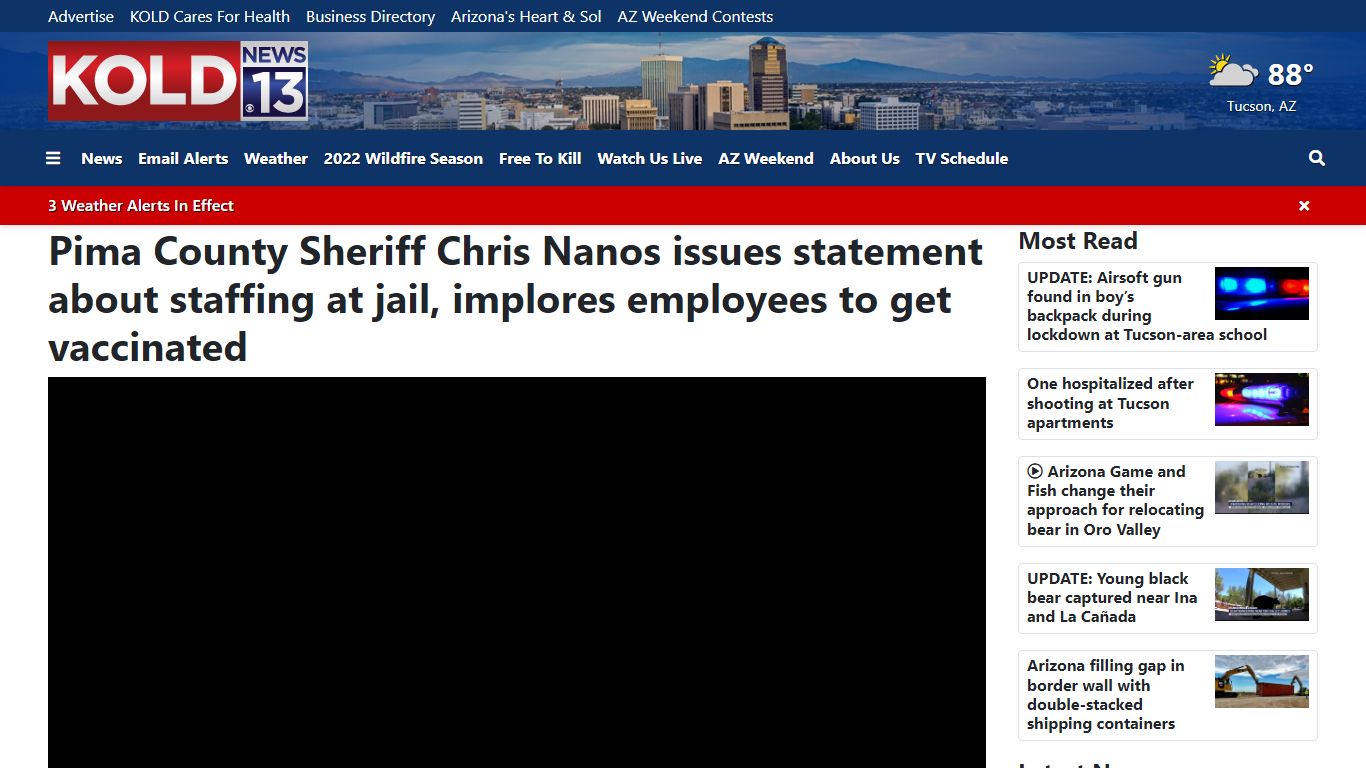 Pima County Sheriff Chris Nanos issues statement about ...